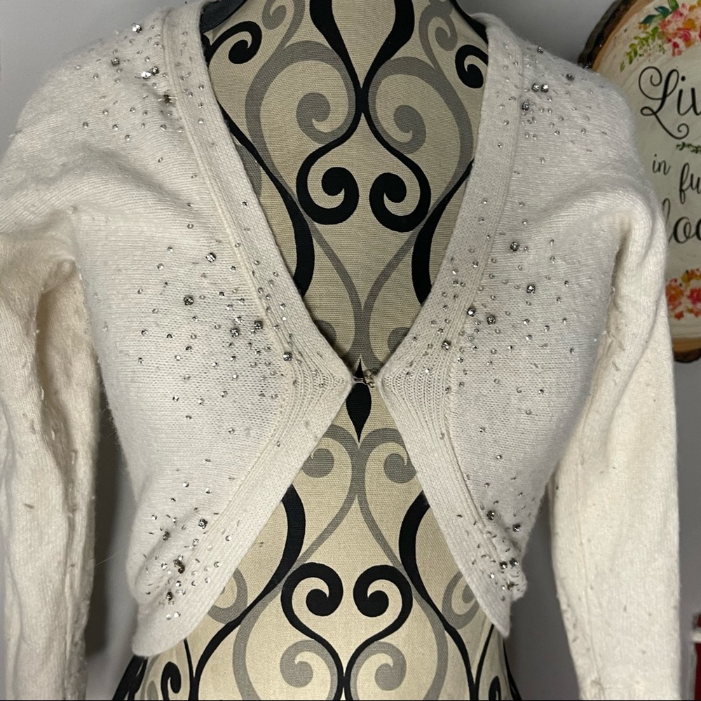 Abercrombie & Fitch Cashmere Shrug Y2K - Picture 11 of 15